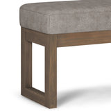 Milltown - Upholstered Ottoman Bench by Couch.com