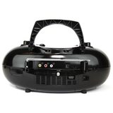 Emerson 7" Bluetooth DVD Boombox w AMFM Radio, Stereo Speakers & Multi-Media