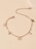 Butterfly Charm Anklet Ankle Bracelet by Fashion Hut Jewelry