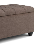 Sienna - Upholstered Storage Ottoman Bench by Couch.com