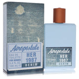 Aeropostale Her 1987 Denim by Aeropostale Eau De Toilette Spray 3.4 oz for Women