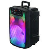 Supersonic 8" Bluetooth Speaker FIRE BOX with TWS & LED Color Lights to Beat (IQ-7008DJBT)