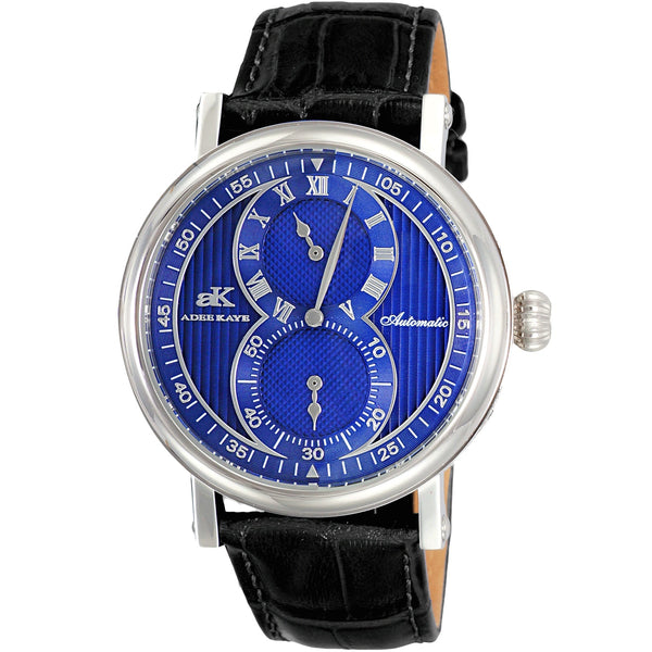 Adee Kaye Men's Mondo Blue Dial Watch - AK5665-MBU by Balec Group