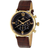 Adee Kaye Men's Mano Black Dial Watch - AK6178-MGBK_BN by Balec Group