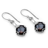 11.02 Carat Genuine Smoky Quartz .925 Sterling Silver Ring, Pendant and Earrings Set
