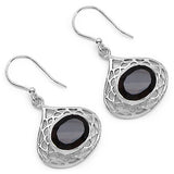 16.90 ct. Genuine Smoky Quartz .925 Sterling Silver Ring, Pendant and Earrings Set