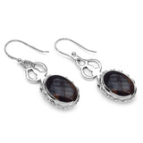 26.52 Carat Smoky Quartz .925 Sterling Silver Pendant Set