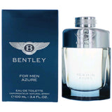 Bentley Azure, 3.4 oz EDT Spray for Men