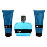 Mustang Blue, 3 Piece Gift Set for Men