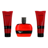 Mustang Red, 3 Piece Gift Set for Men