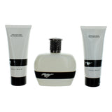 Mustang White, 3 Piece Gift Set for Men