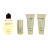 Obsession, 4 Piece Gift Set for Men
