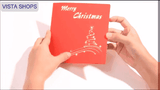 3D Christmas Tree Greeting Cards Memories Treasured Forever by VistaShops