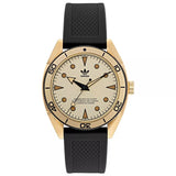 Adidas Men's Originals Fashion Edition Two Cream Gold Dial Watch - AOFH22002 by Balec Group
