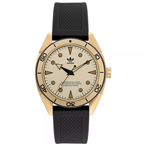 Adidas Men's Originals Fashion Edition Two Cream Gold Dial Watch - AOFH22002 by Balec Group
