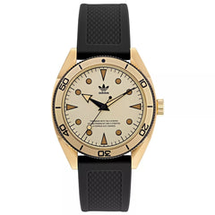 Adidas Men's Originals Fashion Edition Two Cream Gold Dial Watch - AOFH22002 by Balec Group
