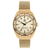 Adidas Men's Originals Fashion Edition Two Gold Dial Watch - AOFH22004 by Balec Group