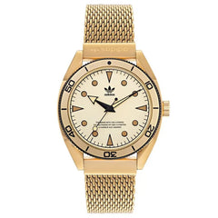 Adidas Men's Originals Fashion Edition Two Gold Dial Watch - AOFH22004 by Balec Group