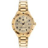 Adidas Women's Originals Fashion Edition Three Gold Dial Watch - AOFH22061 by Balec Group