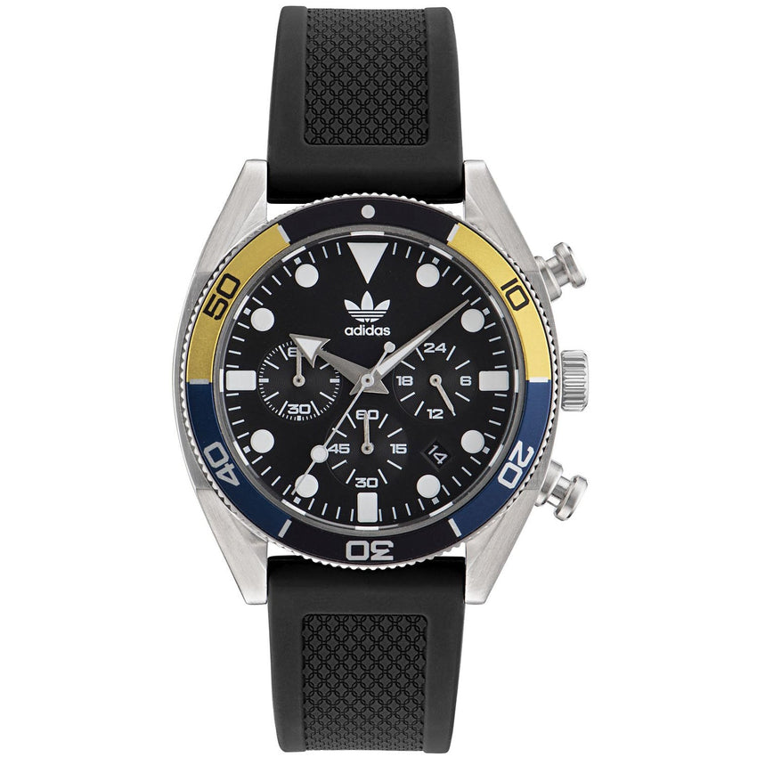Adidas Men's Originals Fashion Edition Two Black Dial Watch - AOFH23003 by Balec Group