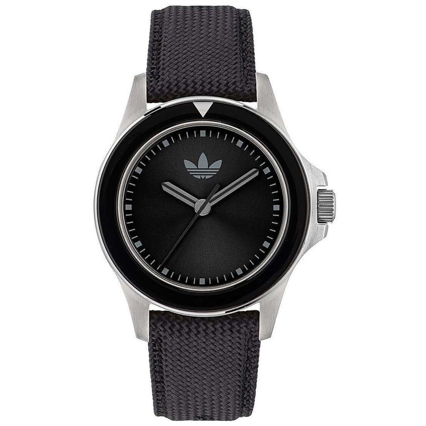 Adidas Men's Originals Expression One Black Dial Watch - AOFH23016 by Balec Group