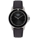 Adidas Men's Originals Expression One Black Dial Watch - AOFH23016 by Balec Group