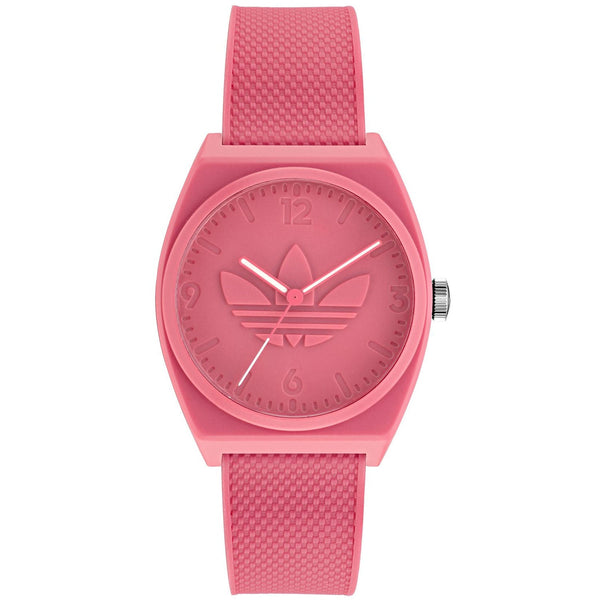Adidas Men's Originals Street Project Two Pink Dial Watch - AOST22036 by Balec Group
