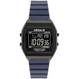 Adidas Women's Originals Street Digital Two Black Dial Watch - AOST22077 by Balec Group