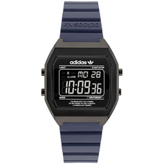 Adidas Women's Originals Street Digital Two Black Dial Watch - AOST22077 by Balec Group