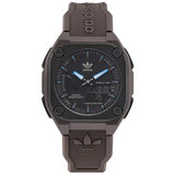 Adidas Men's Originals Street City Tech One Black Dial Watch - AOST22546 by Balec Group