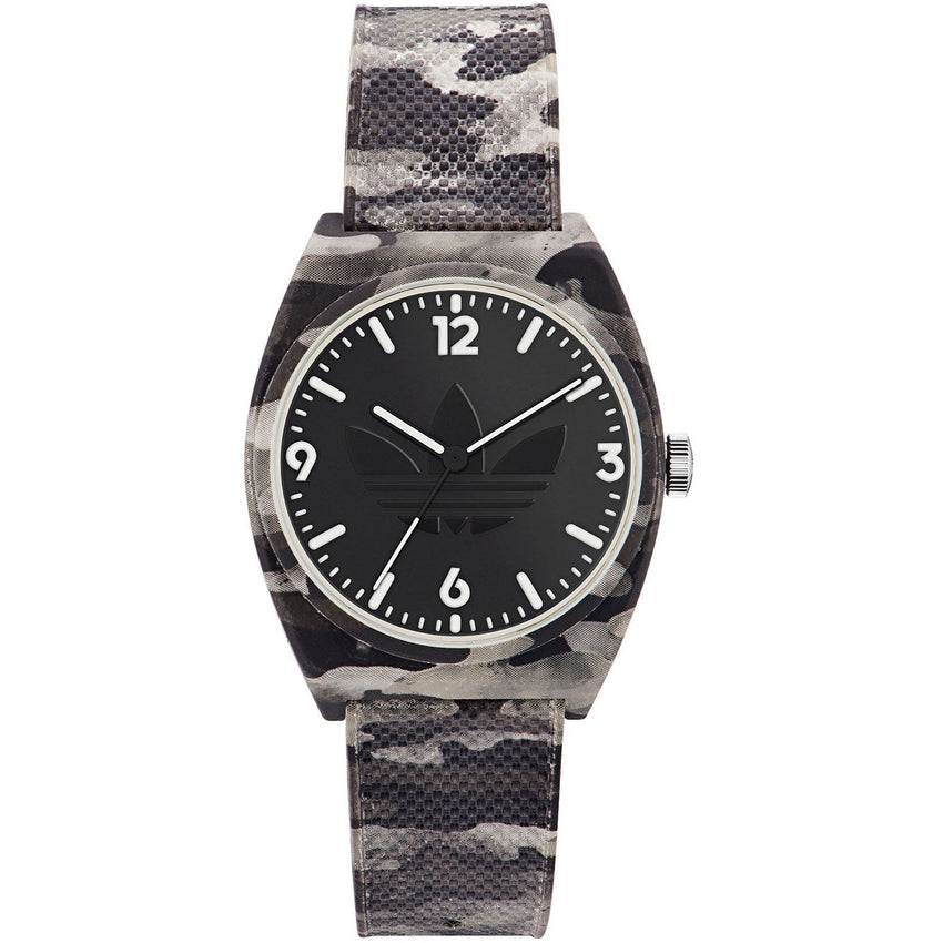 Adidas Men's Originals Street Project Two Black Dial Watch - AOST22568 by Balec Group