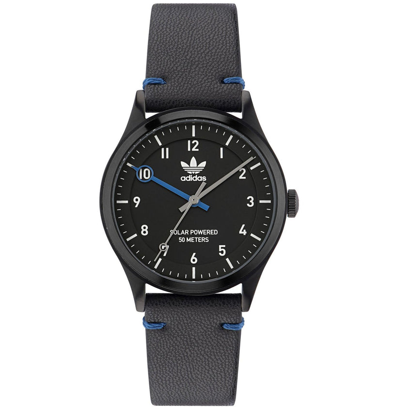 Adidas Men's Originals Project One Solar Black Dial Watch - AOST23046 by Balec Group