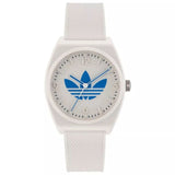 Adidas Men's Originals Project Two White Dial Watch - AOST23048 by Balec Group
