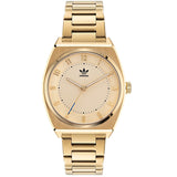 Adidas Men's Originals Style Code One Gold Dial Watch - AOSY22026 by Balec Group
