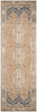 Carrabelle Peach Washable Area Rug