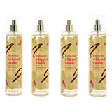 Whipped Vanilla, 4 Pack of 8 oz Fragrance Mist for Women