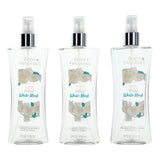Fresh White Musk by Body Fantasies, 3 Pack 8oz Fragrance Body Spray women
