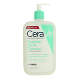 CeraVe Foaming Face Wash, 16oz Facial Cleanser for Normal to Oily Skin