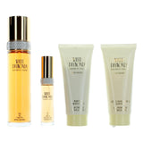 White Diamonds, 4 Piece Gift Set women with Body Wash