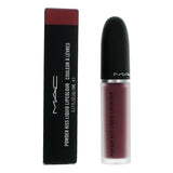 MAC Powder Kiss Liquid Lipcolor, .17 oz Lipstick- 990 More The Mehr-Ier