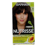 Garnier Hair Color Nutrisse Coloring Creme, Hair Color- Dark Chocolate 40