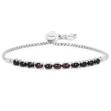 1.65 ct Genuine Ethiopian Opal Sterling Silver Bracelet