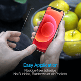 Naztech IntelliShield HD Tempered Glass 25pc Set for the iPhone 12 Mini