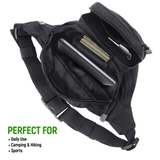 XGear Tactical Hunting Fanny Pack with USA Flag Patch
