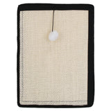 14.96x11.42in Cat Scratching Pad Small Cat Scratcher Natural Sisal Scratching Mat for Cat with 9 Screw Nails Protect Furniture Sofa Carpet