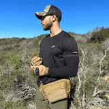 JupiterGear Tactical Military Fanny Pack Waist Bag & MOLLE EDC Pouch For Outdoor Activities