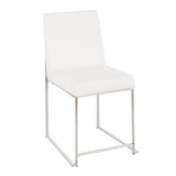 Fuji - Contemporary Modern Elegance High Back Dining Chair (Set of 2) by Couch.com