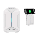 Emerson 6-Outlet + USB Wall Charger with Surge Protection and LED Lighting