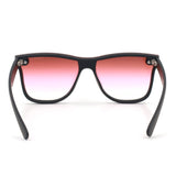 Future Wife - Burgundy Square Wayfarer Sunglasses by TopFoxx