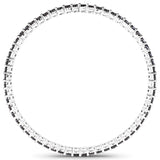 8.84 Carat Genuine Black Spinel .925 Sterling Silver Bracelet